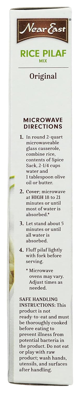 NEAR EAST Rice Pilaf – Portable Side Dish for Camping Trips and Cookouts