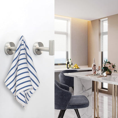 NearMoon Towel Hook - Stylish Bedroom and Living Room Accent Hardware with Seamless Screw Mount