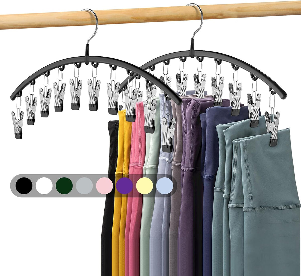 NeatFix Closet Storage Hanger – Cohesive Home Styling in White, Ivory, and Gray Tones