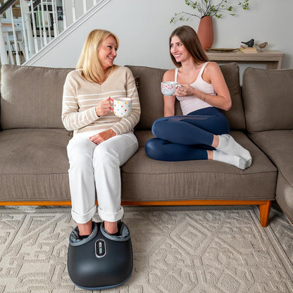 Nekteck Deep Kneading Foot Massager with Heat – Bedtime Relaxation Companion, Soothes Tired Soles and Calves