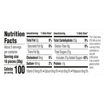 Nerds Frosty Gummy Clusters Share Pouch – Festive Holiday Dessert Topping for Christmas Baked Goods, 3 oz Candy