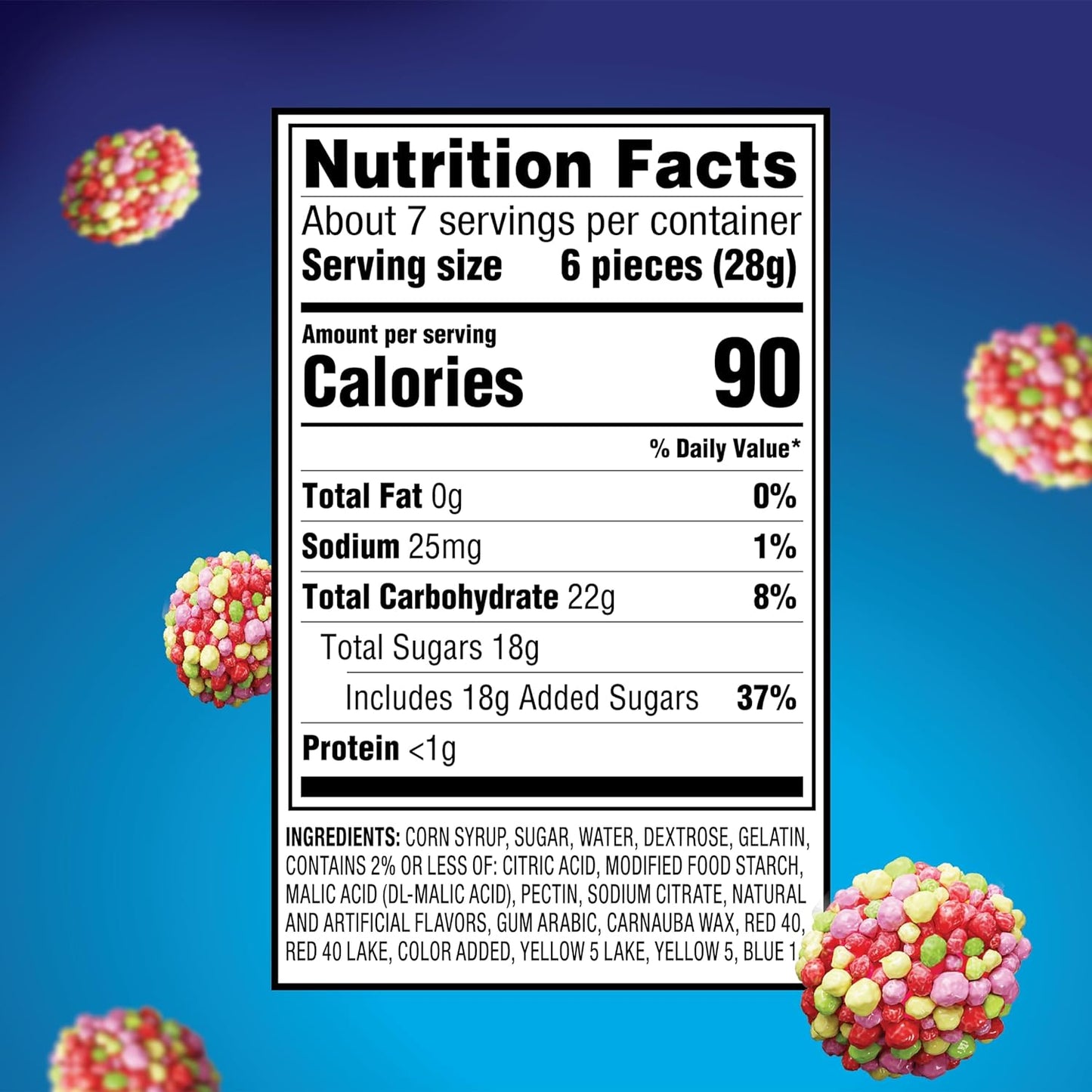 NERDS Juicy Gummy Clusters – Camping and Picnic Shareable Candy in Resealable Stand-Up Bag, 8 oz