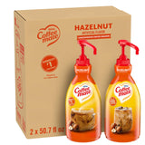 Coffee mate Hazelnut Non-Dairy Creamer Pump Bottle – Counter-Ready Coffee Bar Essential, Ready-to-Use Pump