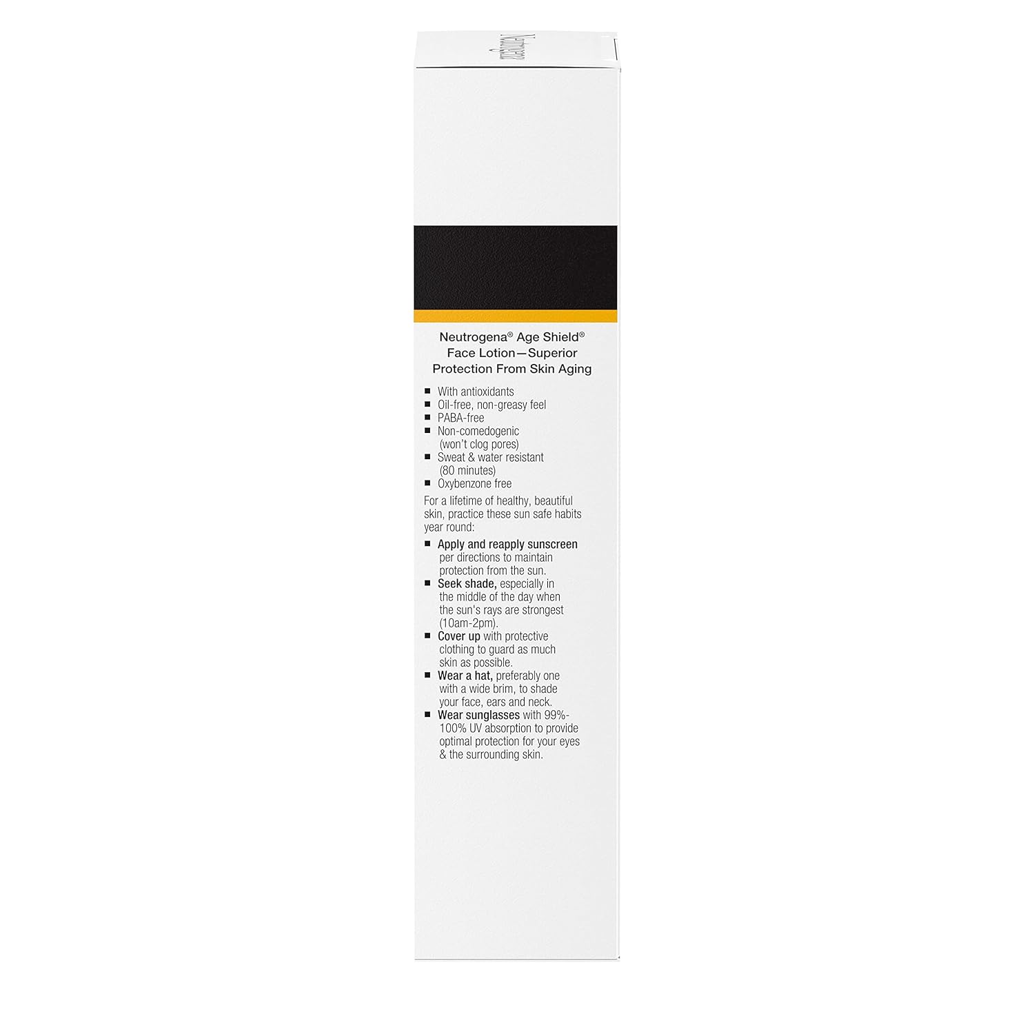Neutrogena Age Shield Face Sunscreen SPF 70 – Dermatologist-Recommended Sun Care to Reduce Breakouts on Sensitive Skin