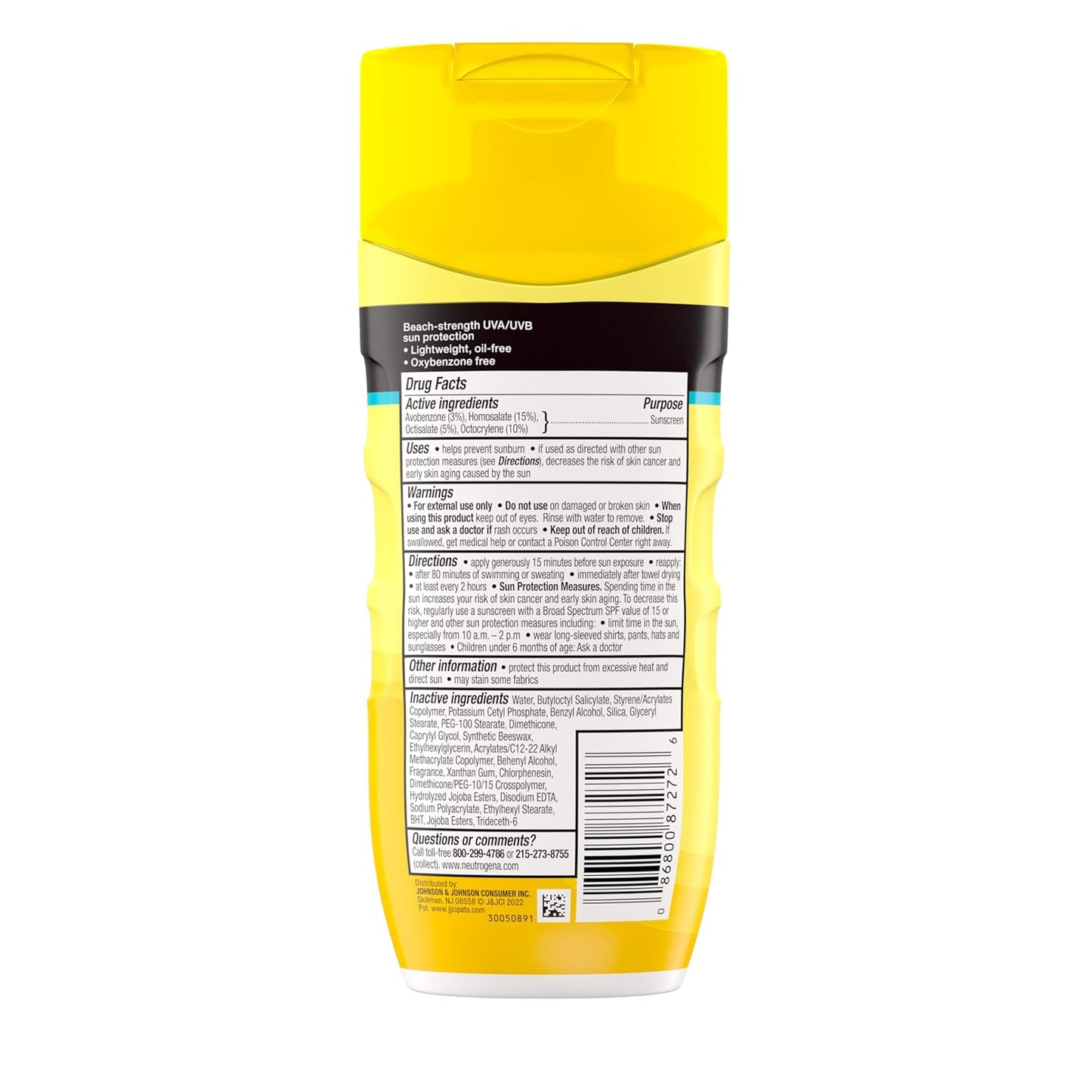 Neutrogena Beach Defense SPF 70 Gift Set Sunscreen, Practical Stocking Stuffer for Travelers and Beach Loving Friends