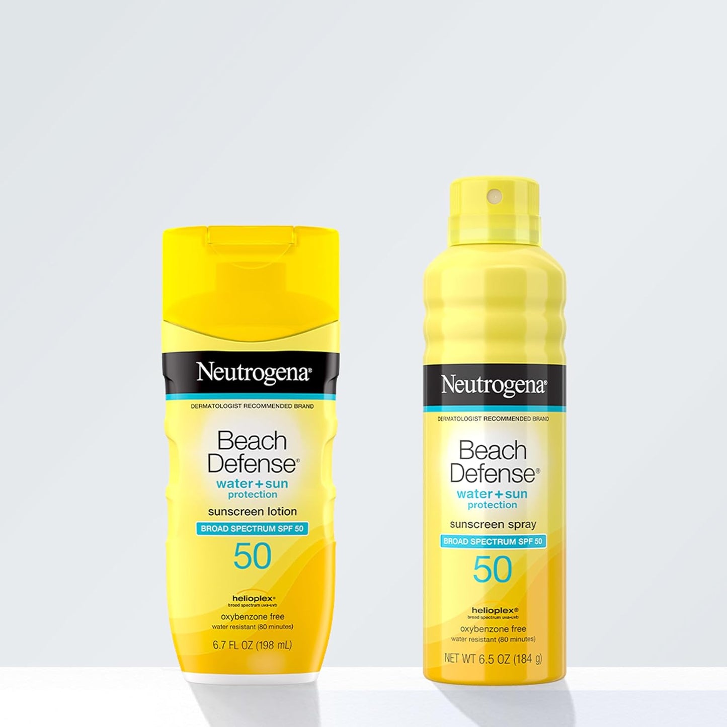 Neutrogena Beach Defense Spray SPF 50 – Gentle, Kid-Safe Sun Protection for Family Beach Trips