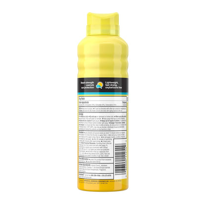 Neutrogena Beach Defense Spray SPF 50 – Gentle, Kid-Safe Sun Protection for Family Beach Trips