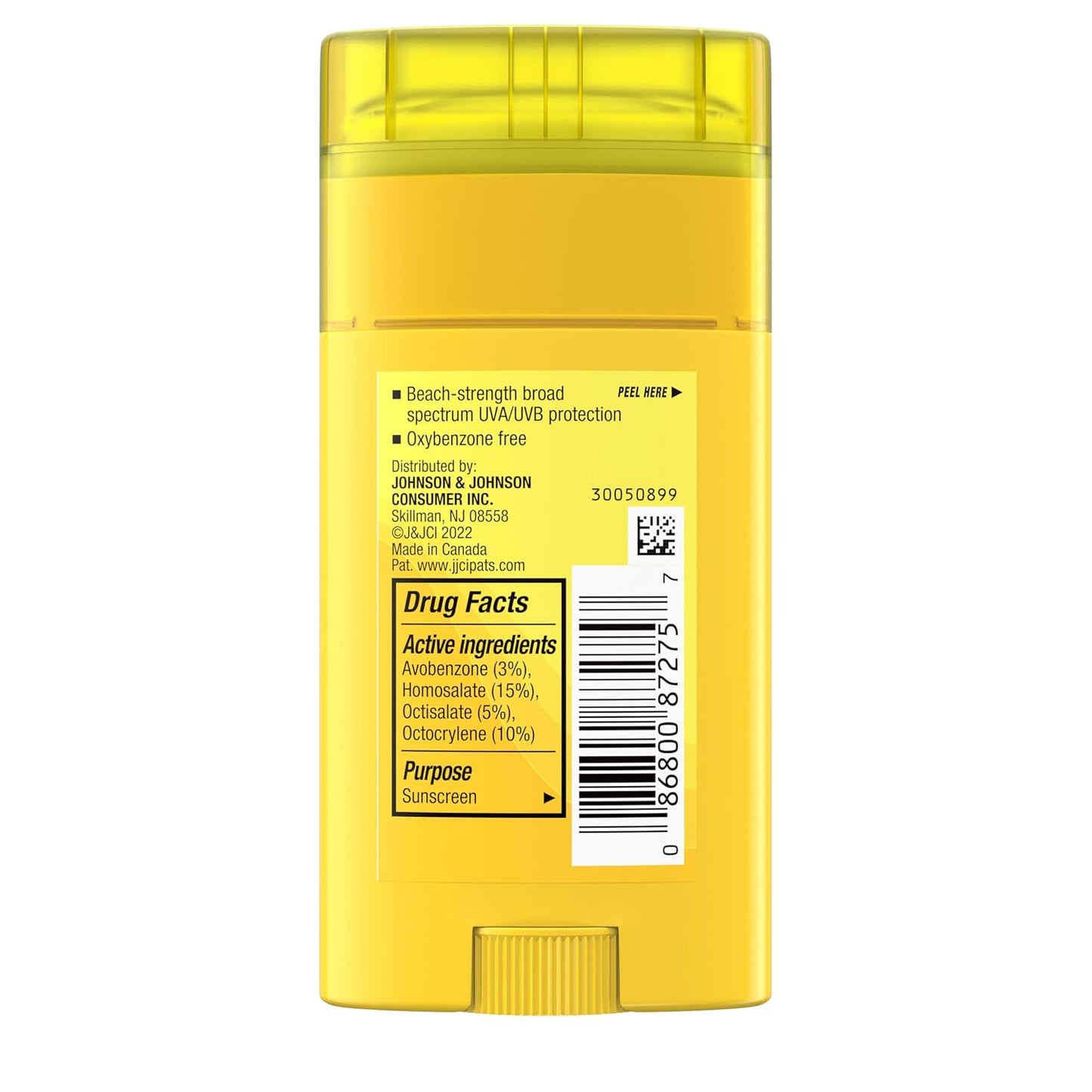 Neutrogena Beach Defense Sunscreen Stick SPF 50 – Portable Sun Protection for Hiking and Trail Adventures