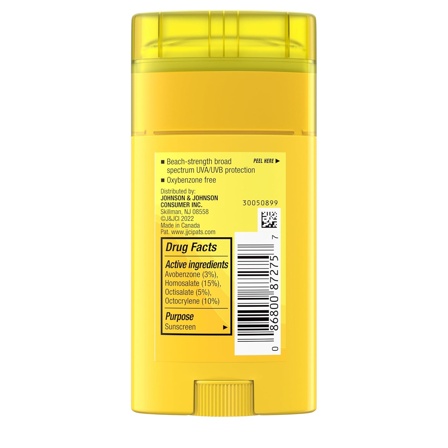 Neutrogena Beach Defense Sunscreen Stick SPF 50 – Portable Sun Protection for Hiking and Trail Adventures