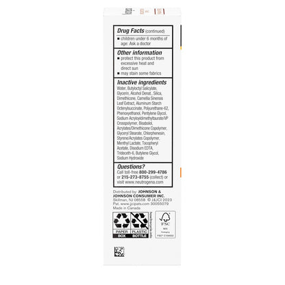 Neutrogena Clear Face Sunscreen Serum – 80-Minute Water-Resistant Defense for Beach and Pool Days