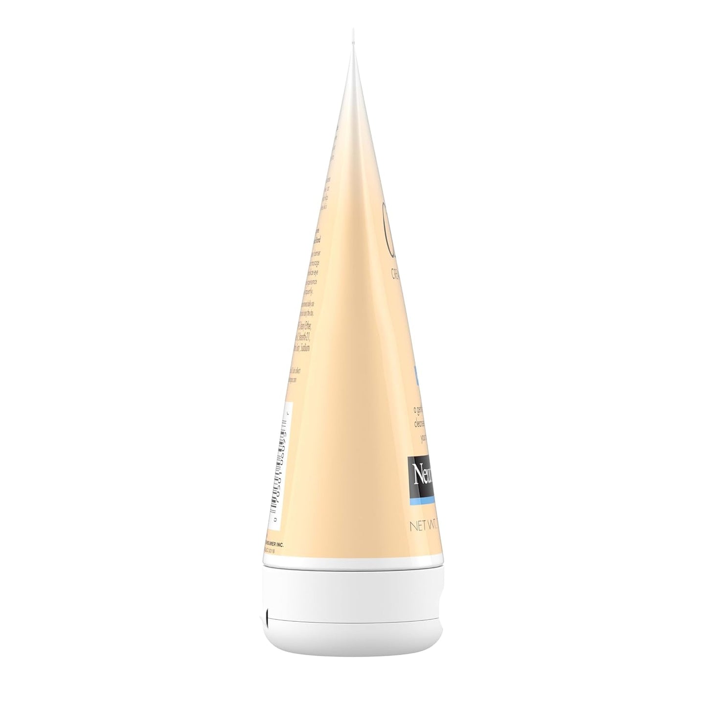 Neutrogena Deep Clean Daily Facial Cream Cleanser with Beta Hydroxy Acid for Gentle Sensitive Skin, Alcohol-Free Dermatologist-Tested Wash, 7 fl. oz