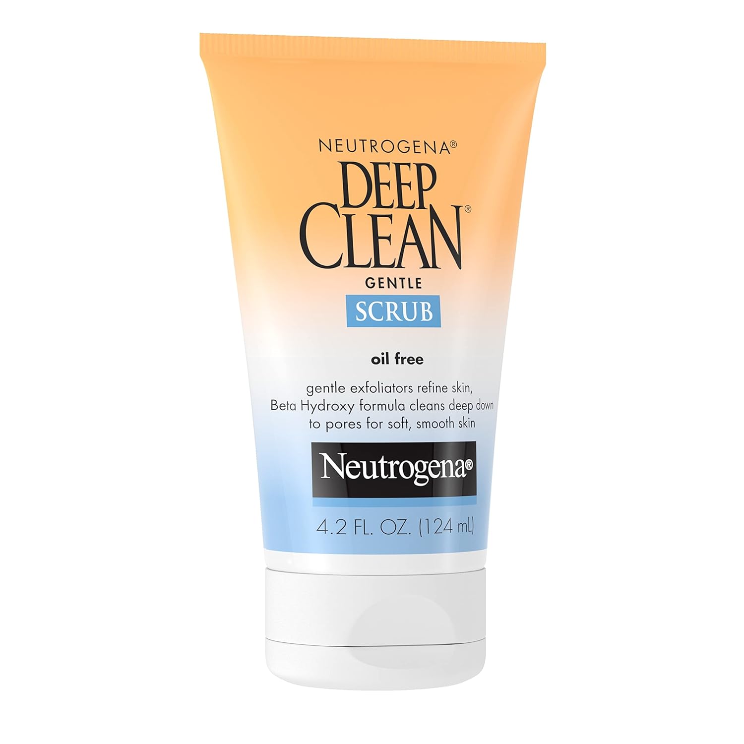 Neutrogena Deep Clean Gentle Scrub – Teen Skincare Starter for Acne-Prone Young Skin, 4.2 fl. oz