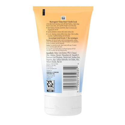 Neutrogena Deep Clean Gentle Scrub – Teen Skincare Starter for Acne-Prone Young Skin, 4.2 fl. oz