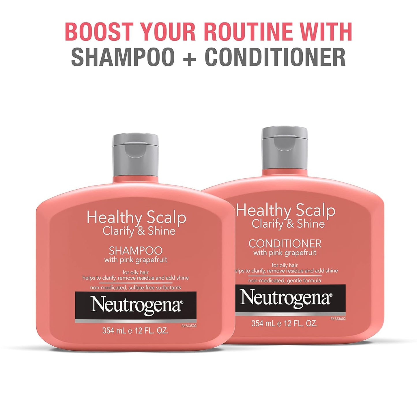 Neutrogena Exfoliating Healthy Scalp Clarify & Shine Conditioner for Oily Hair – Travel-Sized Hair Reset for the Gym Locker Room