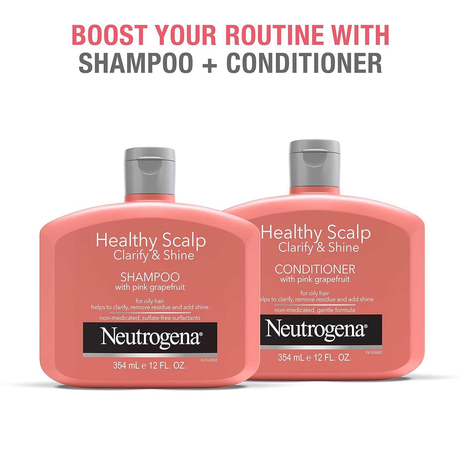 Neutrogena Exfoliating Healthy Scalp Clarify & Shine Conditioner for Oily Hair – Travel-Sized Hair Reset for the Gym Locker Room