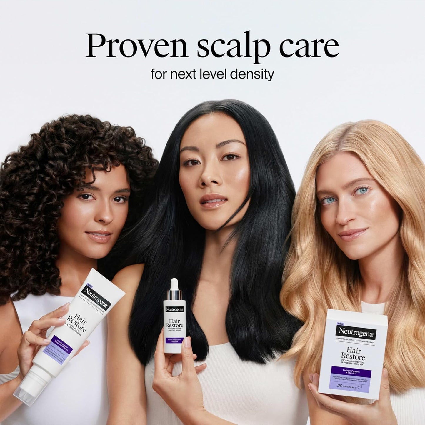 Neutrogena Hair Restore Advanced Growth Support Serum – Thoughtful Gift for a Friend Noticing Hair Thinning, 1.7 fl oz