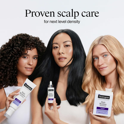Neutrogena Hair Restore Advanced Growth Support Serum – Thoughtful Gift for a Friend Noticing Hair Thinning, 1.7 fl oz