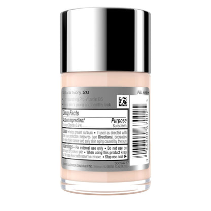 Neutrogena Healthy Skin Liquid Foundation – Quick Morning Base for Busy Professionals, 3-in-1 with SPF 20