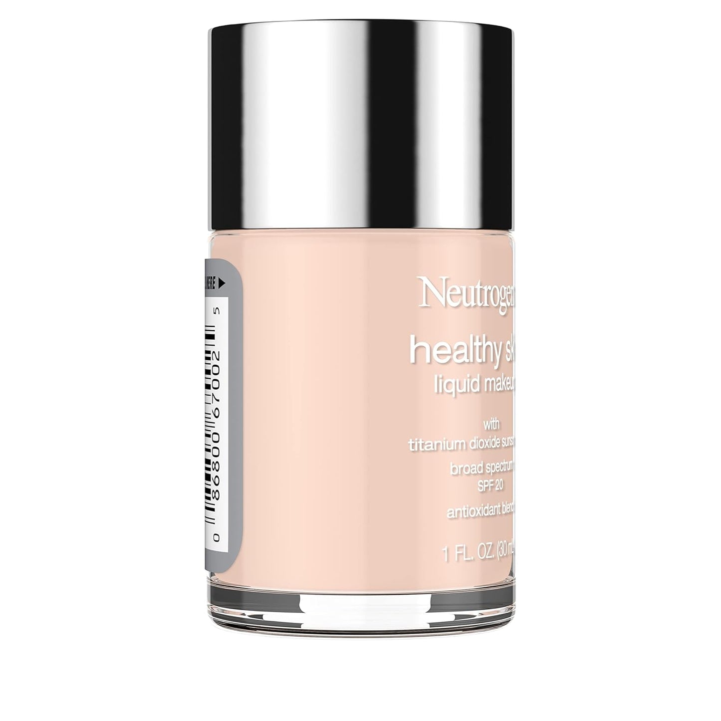 Neutrogena Healthy Skin Liquid Foundation – Quick Morning Base for Busy Professionals, 3-in-1 with SPF 20