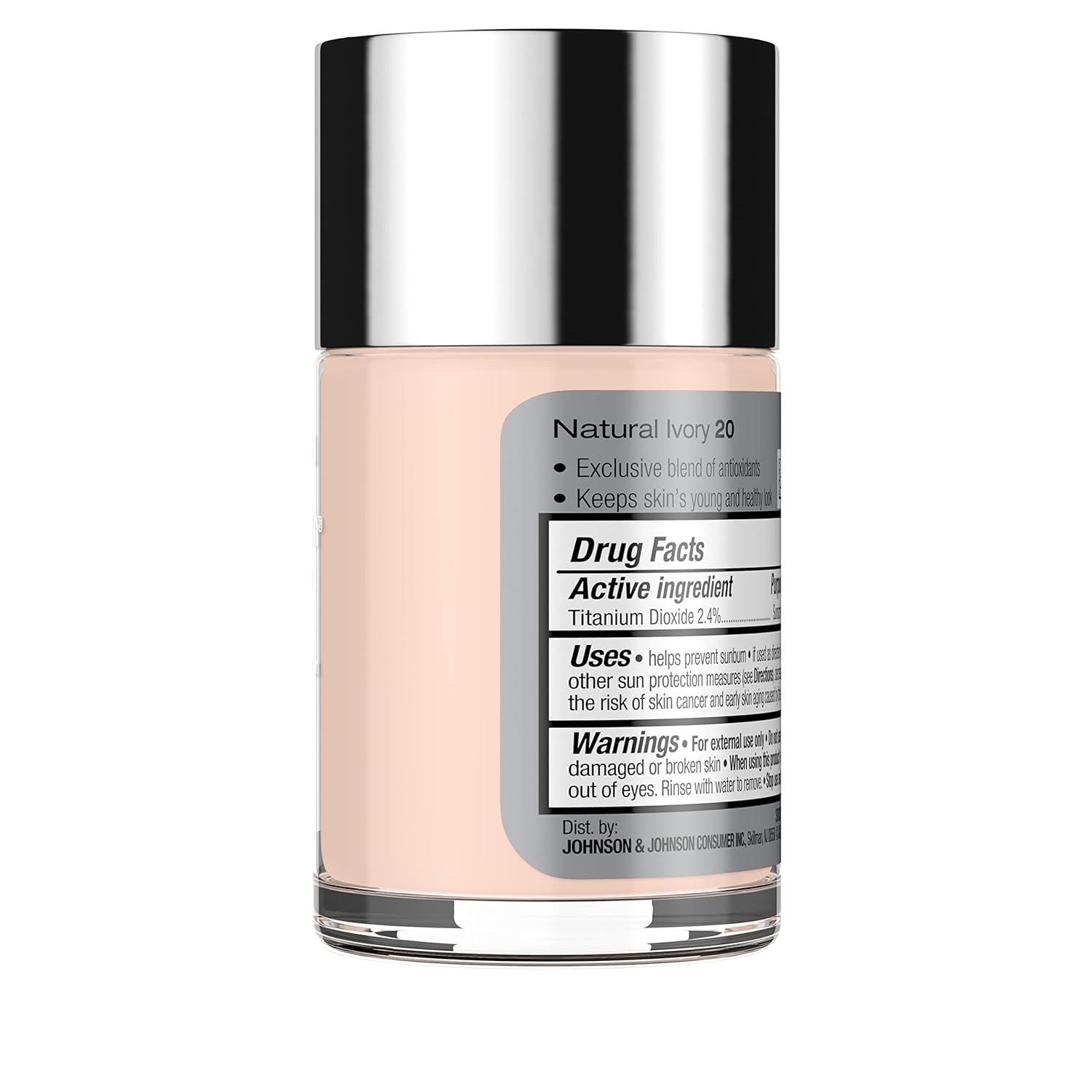 Neutrogena Healthy Skin Liquid Foundation – Quick Morning Base for Busy Professionals, 3-in-1 with SPF 20