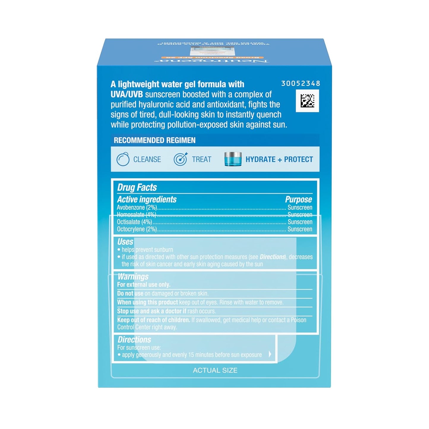Neutrogena Hydro Boost City Shield Water Gel – Fast Morning SPF Step for Home Office Prep
