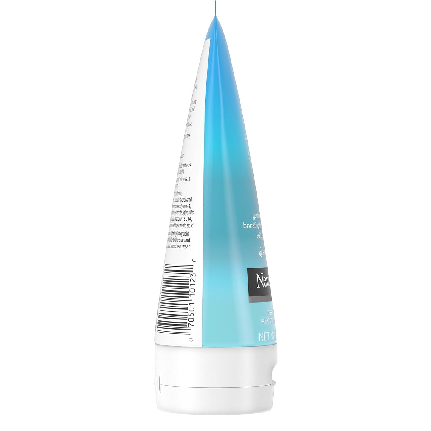 Neutrogena Hydro Boost Daily Exfoliating Facial Cleanser – Hydrating Hyaluronic Acid Gel-Cream for Mindful Morning and Evening Routines
