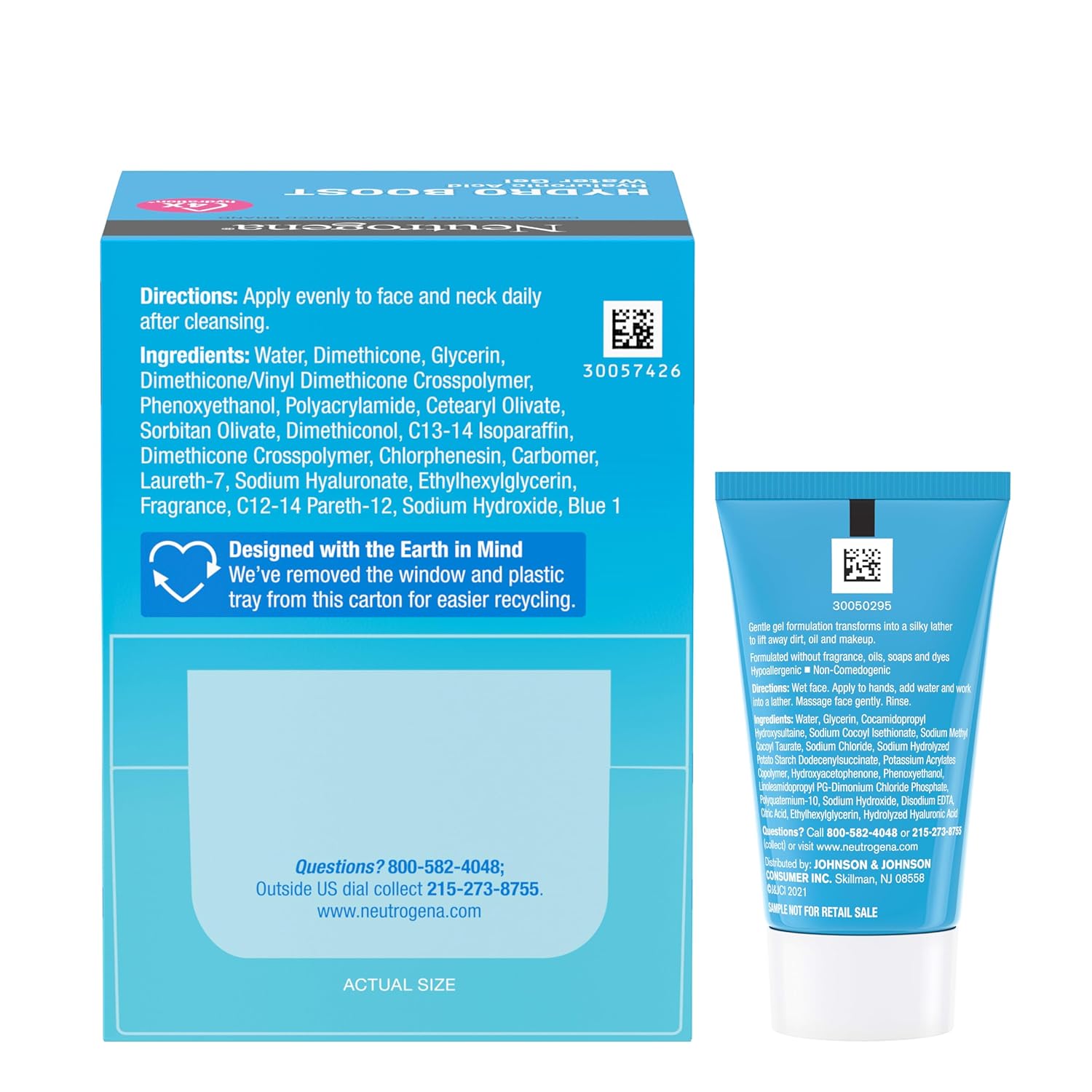 Neutrogena Hydro Boost Gel Cream – 24-Hour Hydration for Mindful Morning Self-Care and Evening Wind-Down Routines