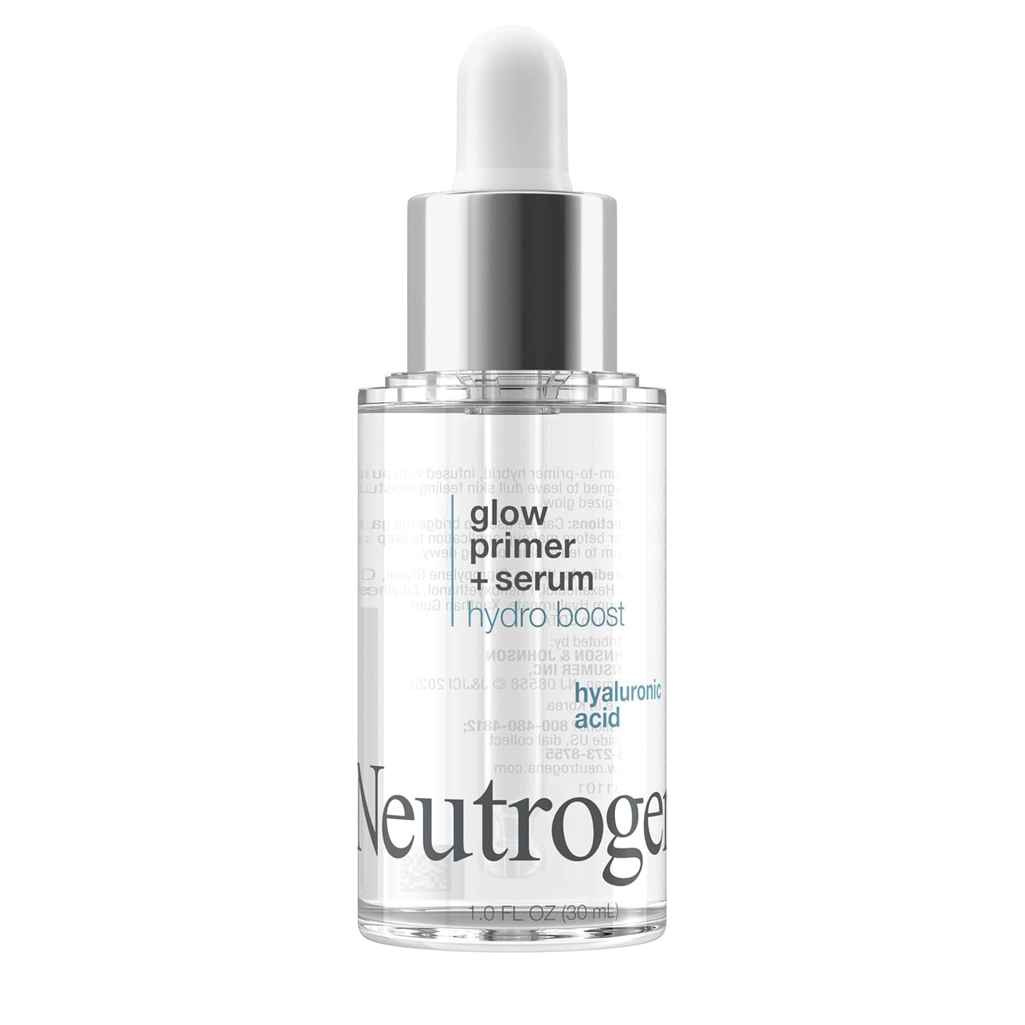 Neutrogena Hydro Boost Glow Booster Primer & Serum – Two-in-One Skincare for Capsule Beauty Routines
