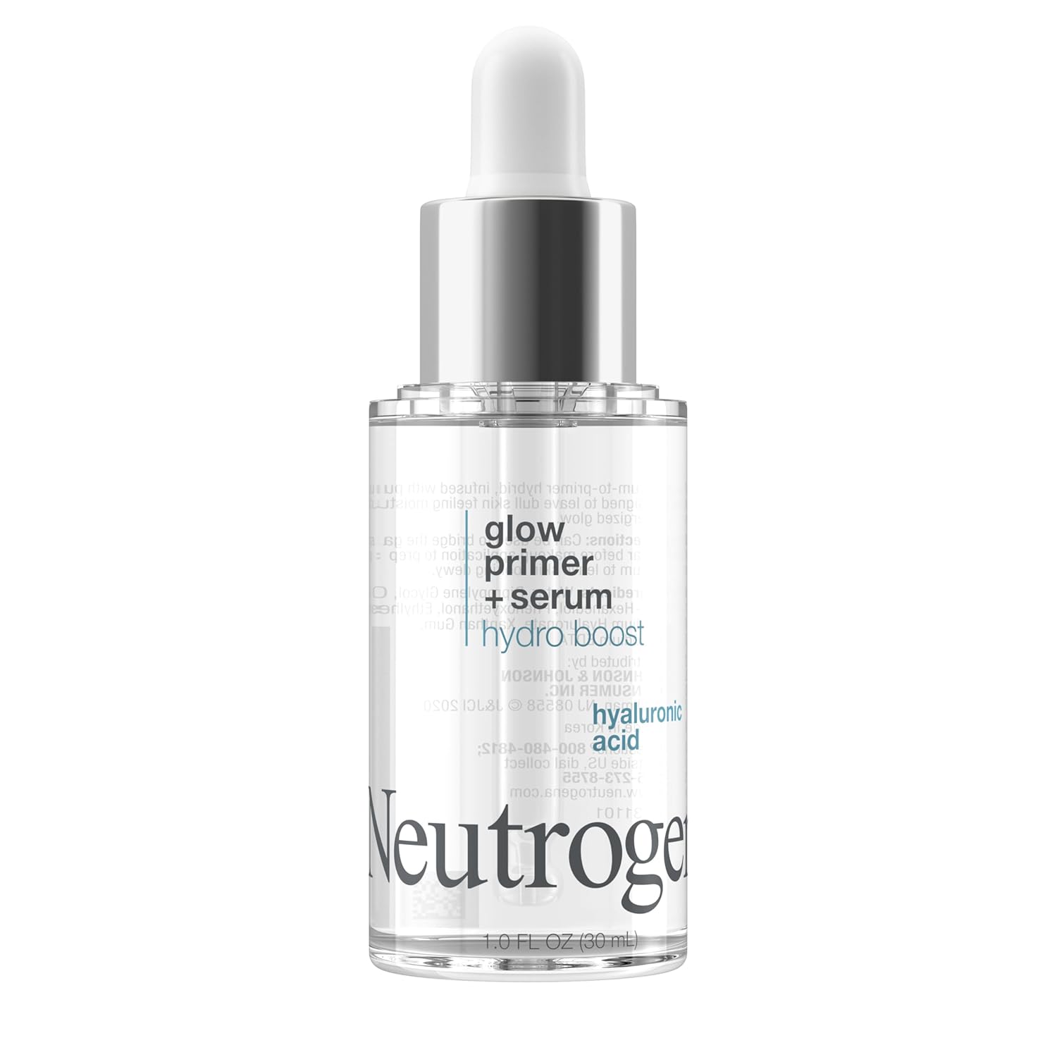 Neutrogena Hydro Boost Glow Booster Primer & Serum – Two-in-One Skincare for Capsule Beauty Routines