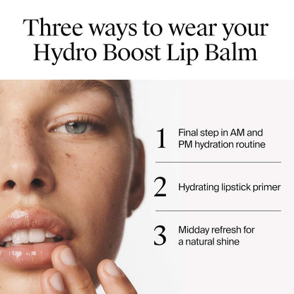 Neutrogena Hydro Boost Hyaluronic Acid Lip Balm – Nightly Wind-Down Skincare Ritual, Hyaluronic Acid Hydration for Dry Lips