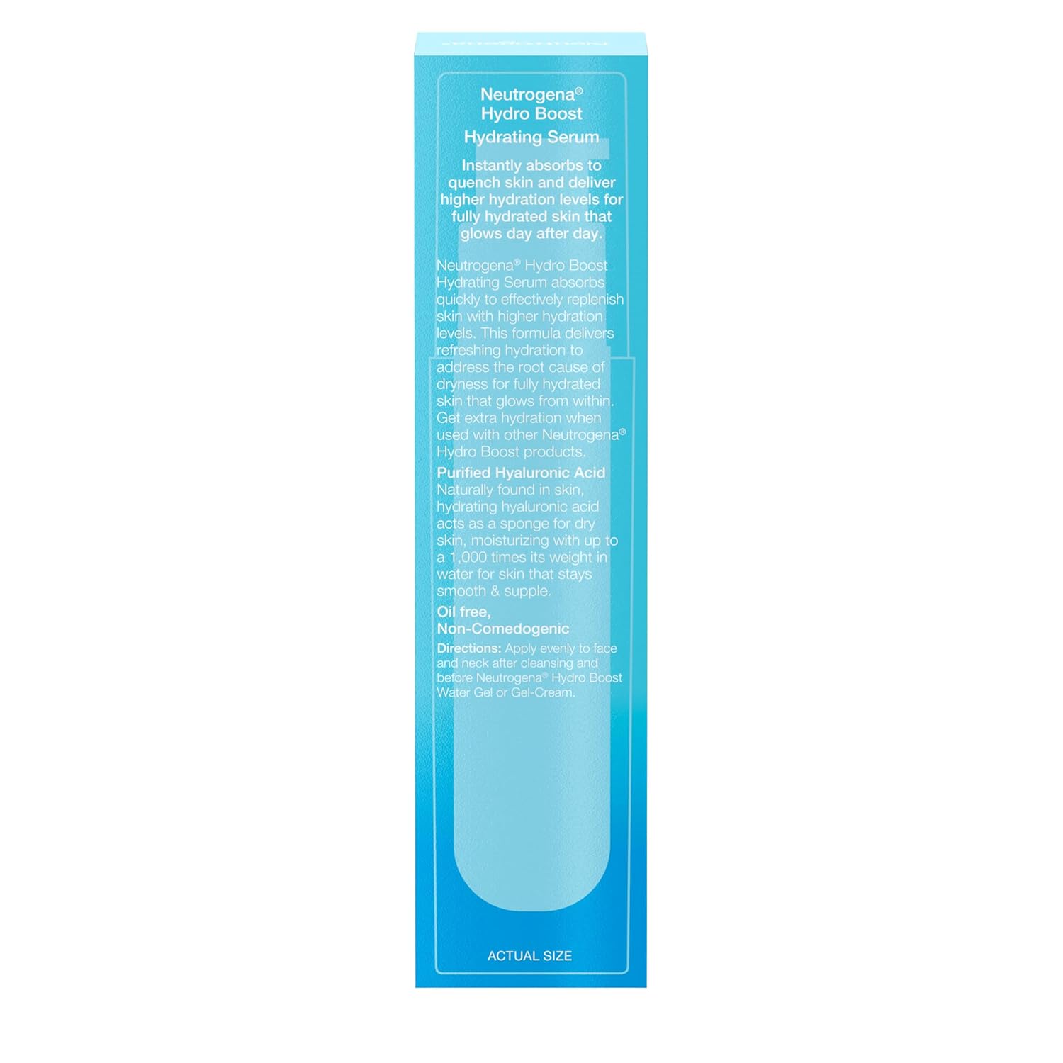 Neutrogena Hydro Boost Hyaluronic Acid Serum – Thoughtful Skincare Gift for Mom on Her Birthday, 1 fl. oz
