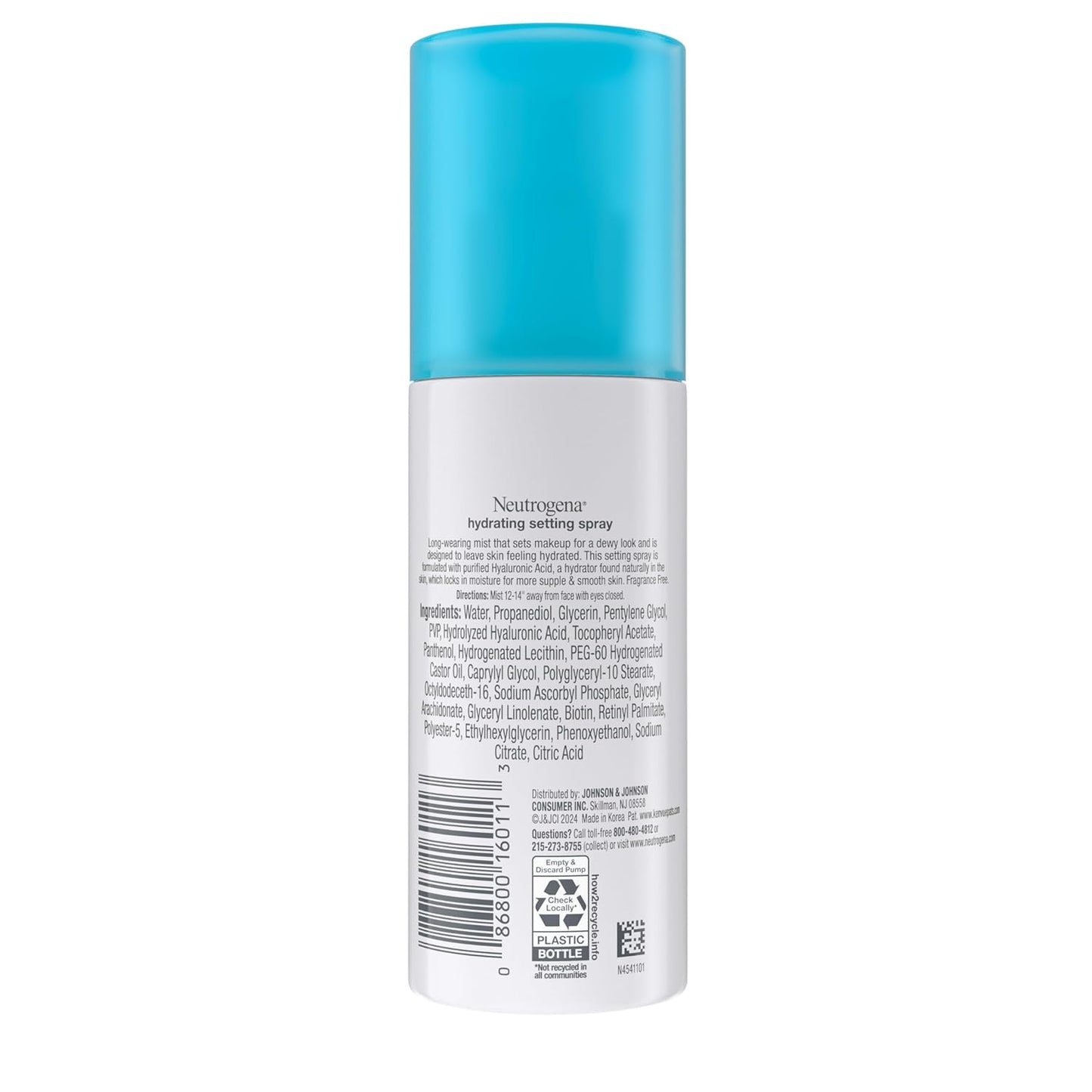 Neutrogena Hydro Boost Hyaluronic Setting Spray – Self-Care Vanity Essential for Hydrated, Glowing Skin