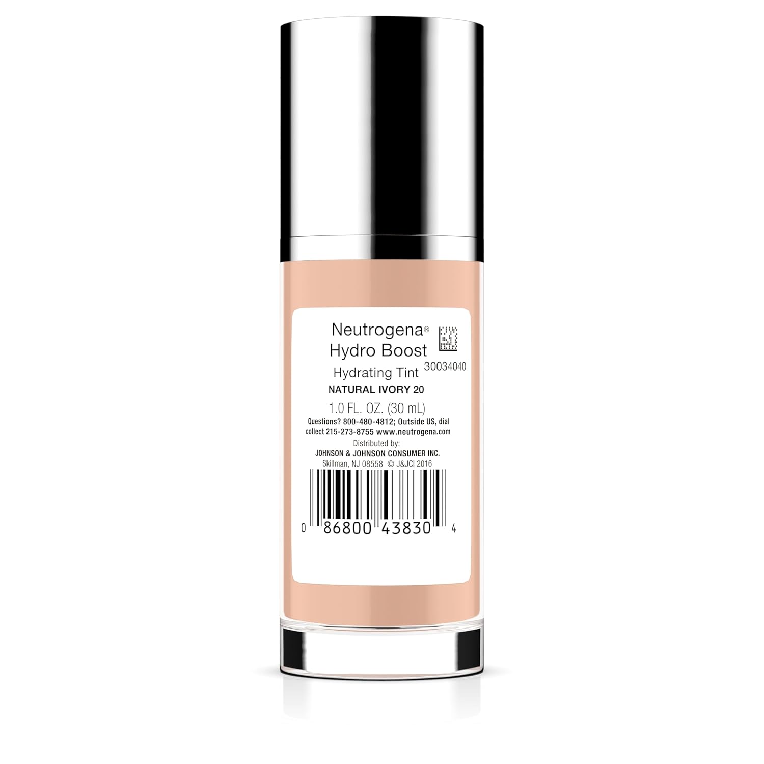 Neutrogena Hydro Boost Hydrating Tint – Daily Skincare Makeup Ritual for a Plumping, Radiant Complexion, Lightweight Water-Gel Tint