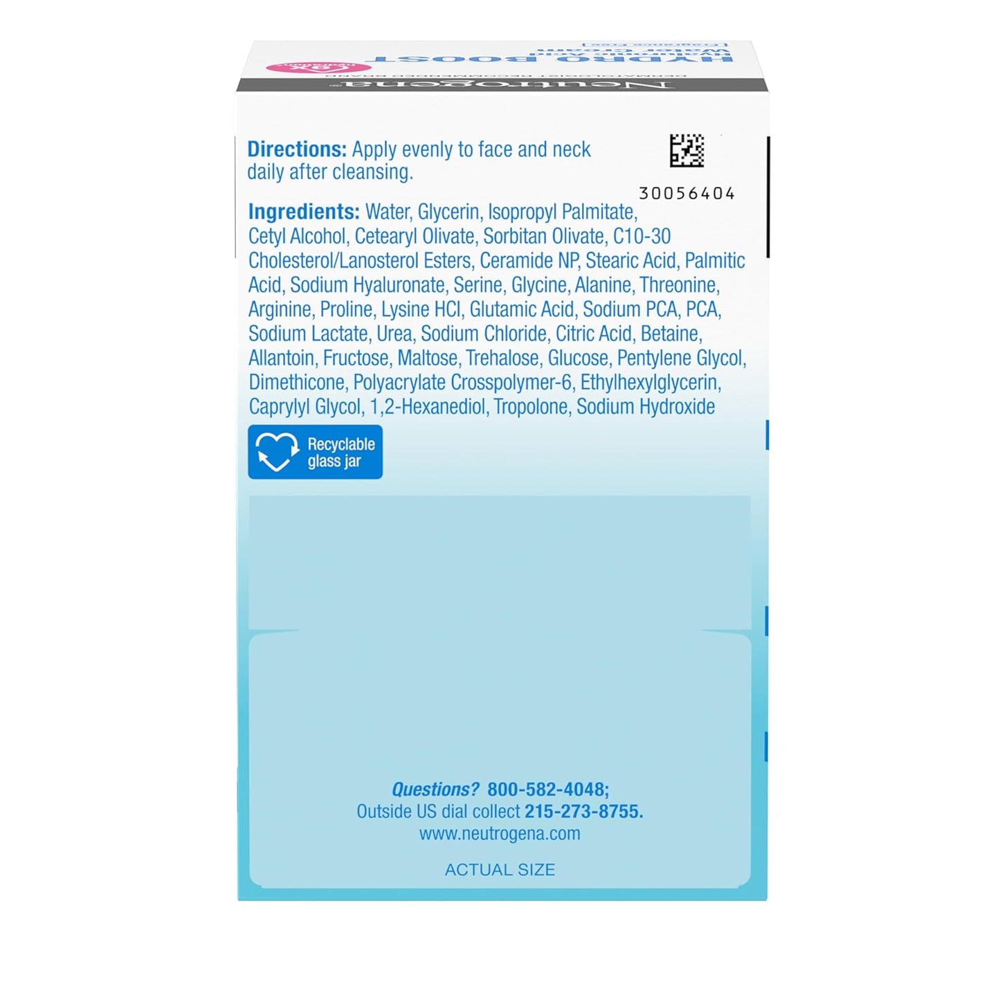 Neutrogena Hydro Boost Water Cream Bundle – Stress-Relief Nighttime Moisturizer for Dry, Sensitive Skin