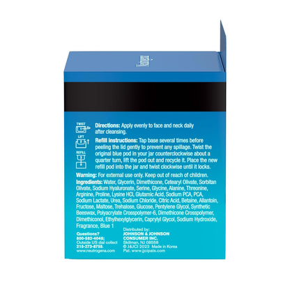 Neutrogena Hydro Boost Water Gel Refill – Cooling Hydration Step for Calming Nightly Self-Care
