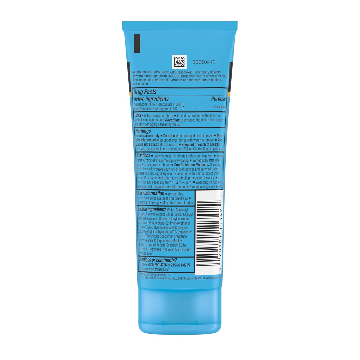 Neutrogena Hydro Boost Water Gel Sunscreen SPF 50 – Mindful Morning Routine with 8-Hour Hydration and UVA-UVB Defense