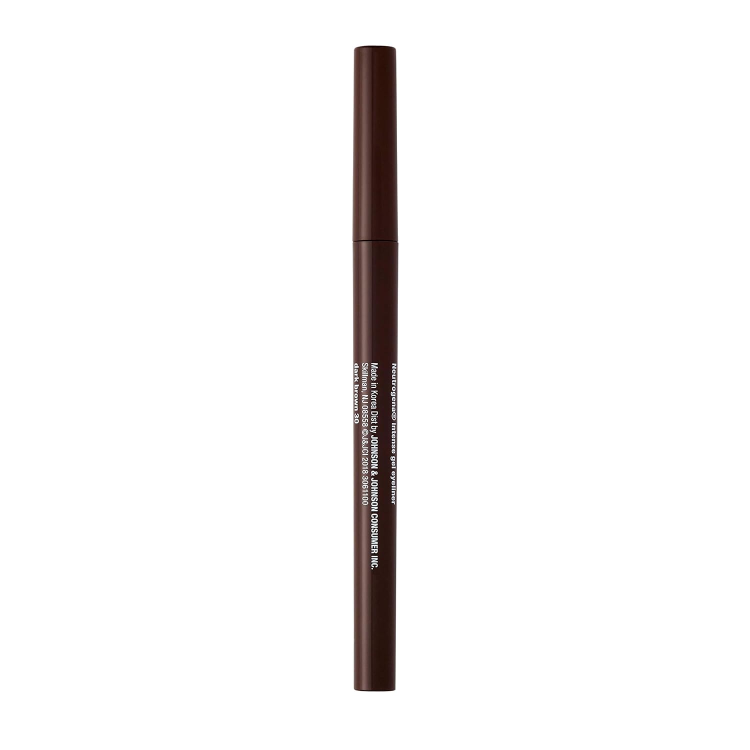 Neutrogena Intense Gel Eyeliner – Clean Beauty Staple for a Capsule Makeup Kit, Single-Stroke Pigment