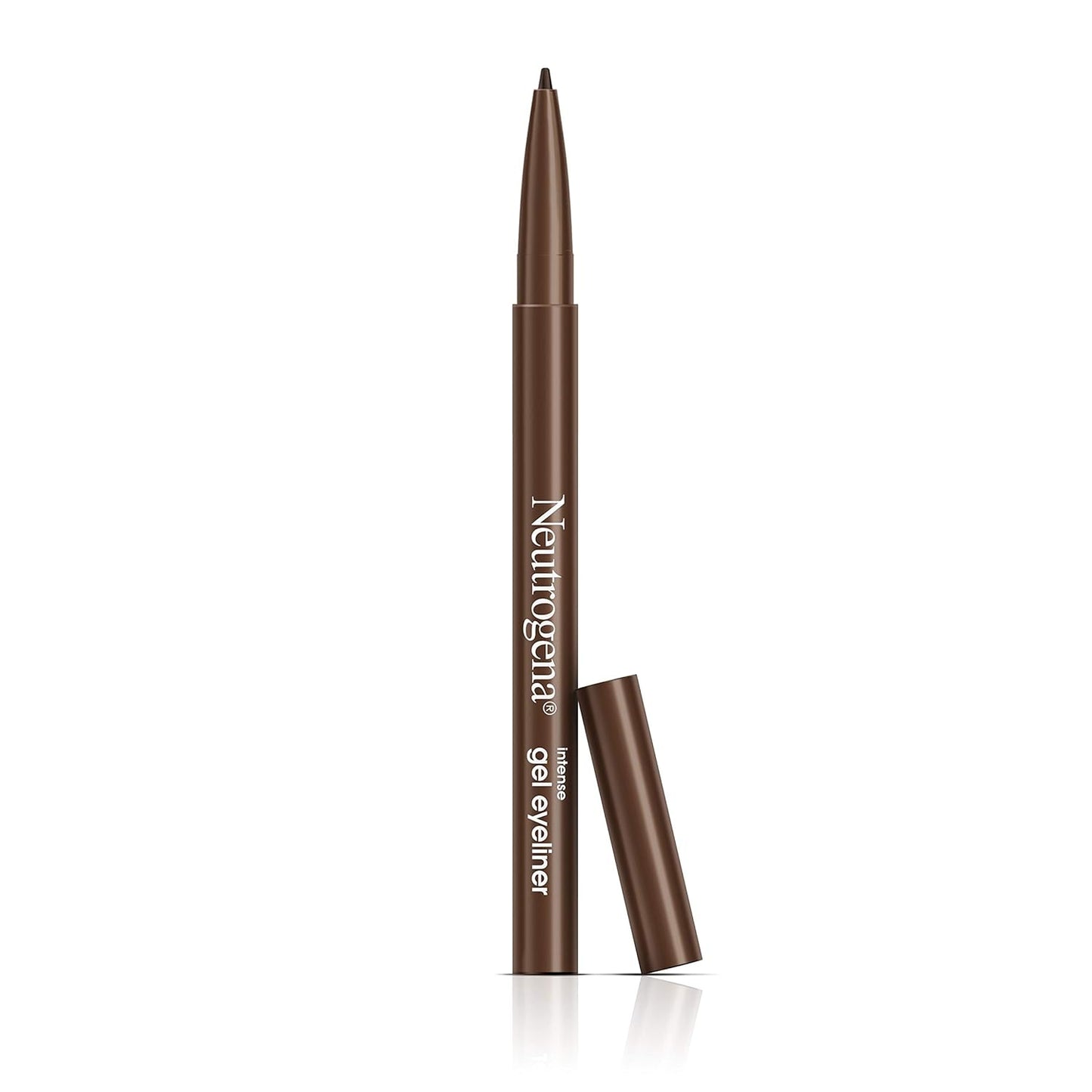 Neutrogena Intense Gel Eyeliner – Clean Beauty Staple for a Capsule Makeup Kit, Single-Stroke Pigment
