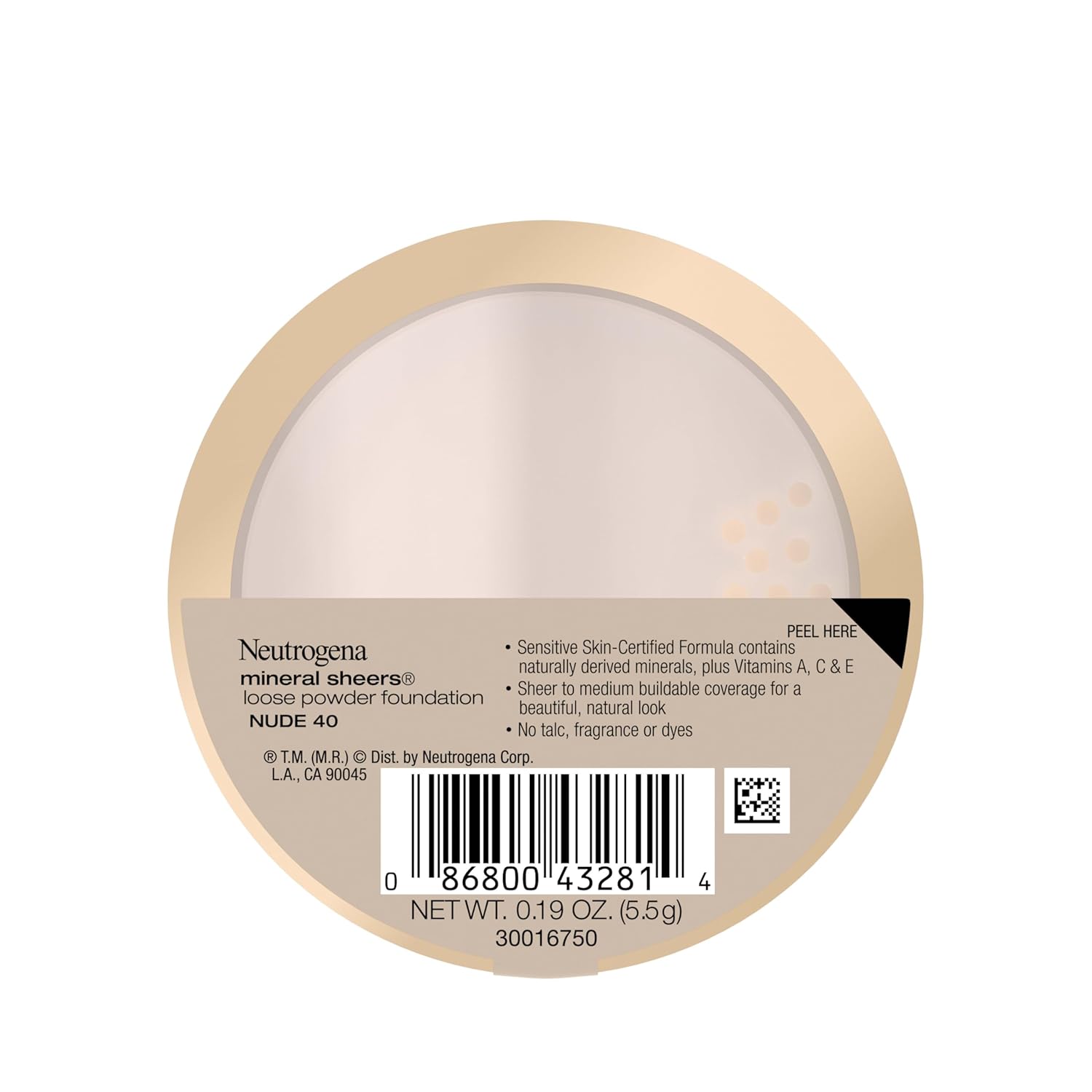 Neutrogena Mineral Sheers Foundation – Hypoallergenic Mineral Makeup Free from Harmful Irritants