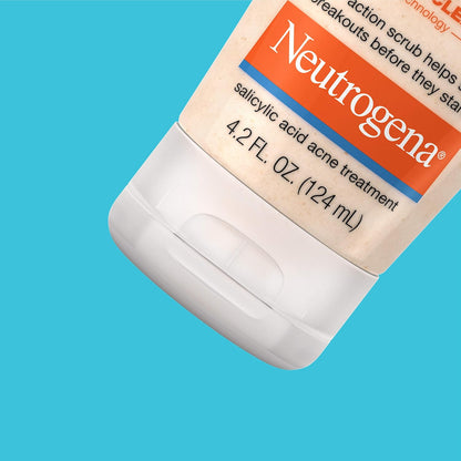 Neutrogena Oil-Free Acne Face Wash with 2% Salicylic Acid – Thoughtful Skincare Gift for Teens and College Students