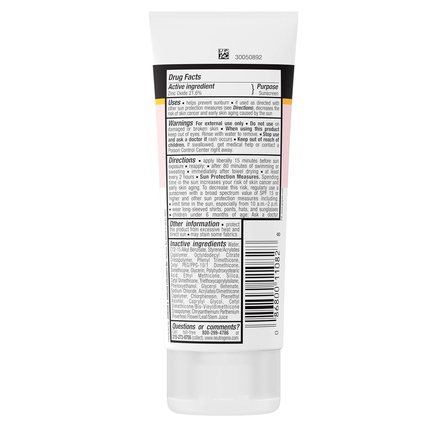 Neutrogena Pure & Free Baby Mineral Sunscreen SPF 50 – Thoughtful Baby Shower Gift for Expectant Parents, 3-Pack Value Bundle