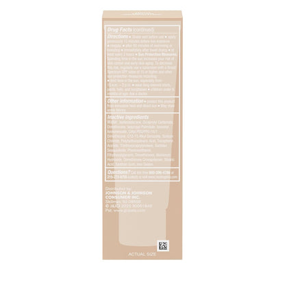 Neutrogena Purescreen+ Mineral UV Tint Face Liquid Tinted Sunscreen – Sensitive Skin Wellness Essential, Water-Resistant Mineral SPF 30