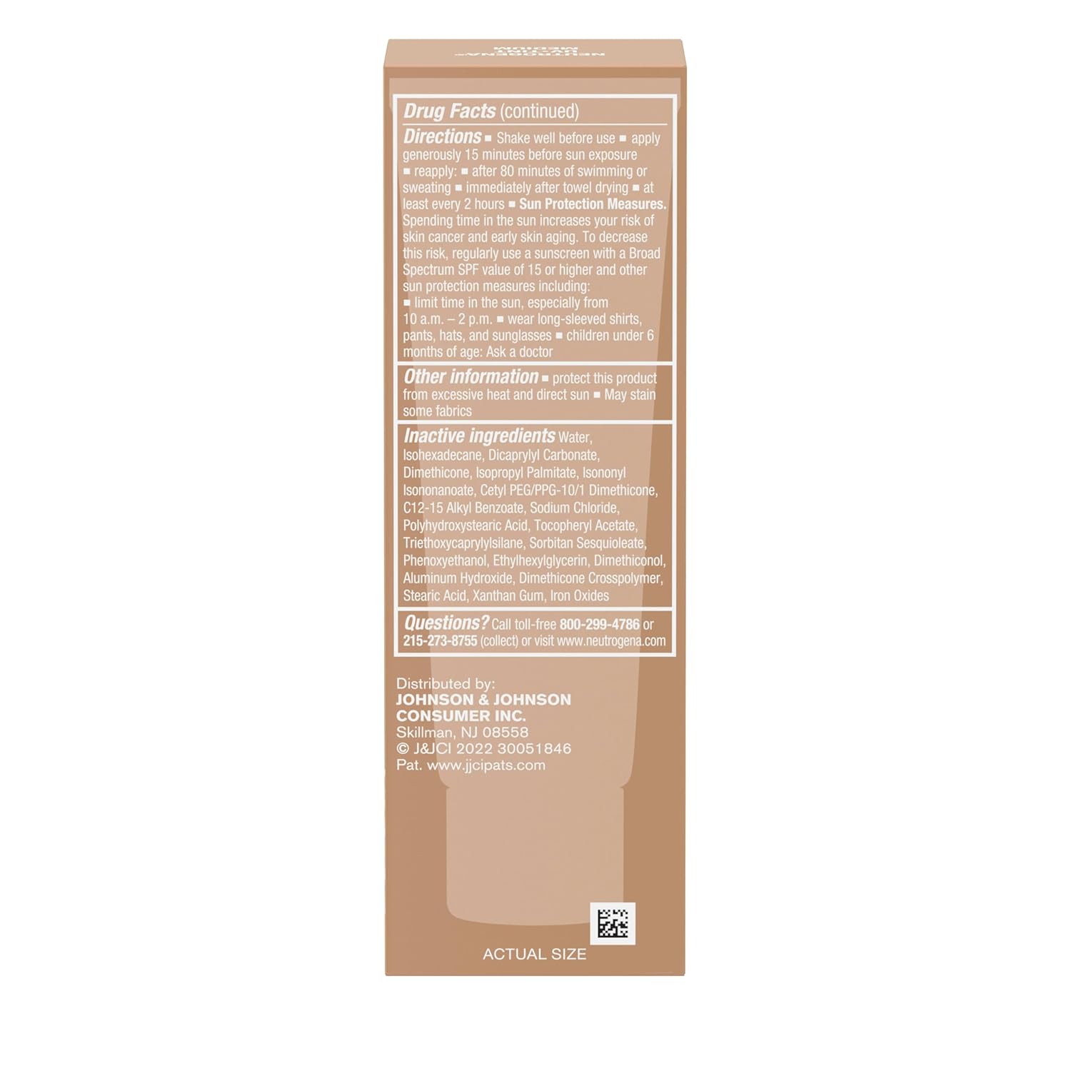 Neutrogena Purescreen+ Tinted Mineral Sunscreen – Thoughtful Skincare Gift for Mom on Her Birthday