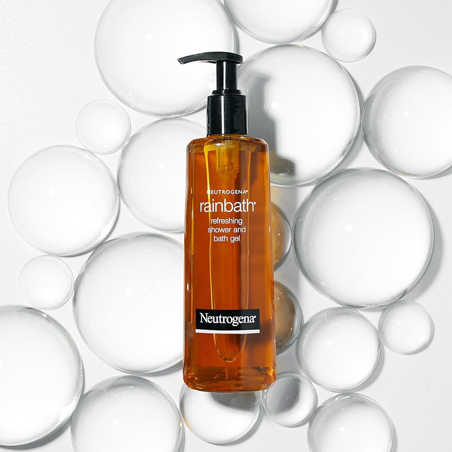 Neutrogena Rainbath Gel for Mindful Bath Routine, Moisturizing Body Cleanser That Softens Skin While You Unwind