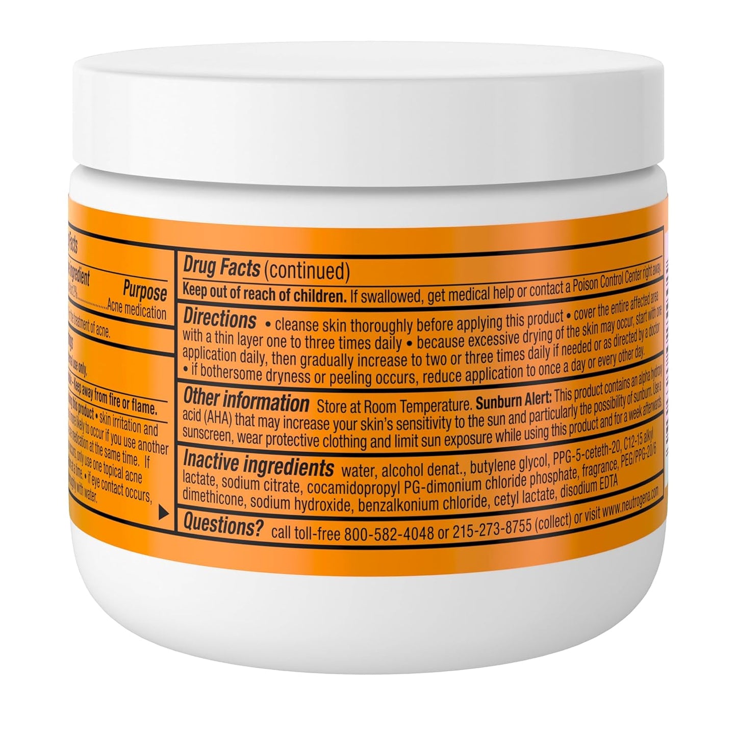 Neutrogena Rapid Clear Pads – Streamlined One-Step Acne Treatment for Clutter-Free Vanities