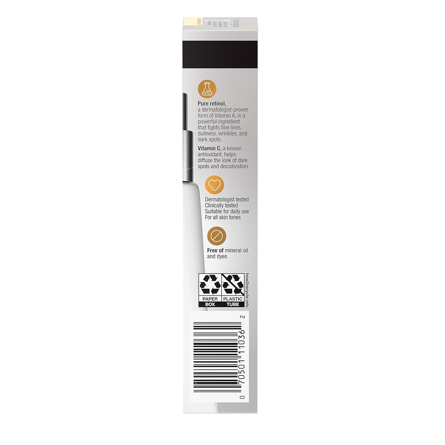 Neutrogena Rapid Tone Repair Retinol + Vitamin C Serum – Premium Anti-Aging Treatment for an Elevated Vanity Counter