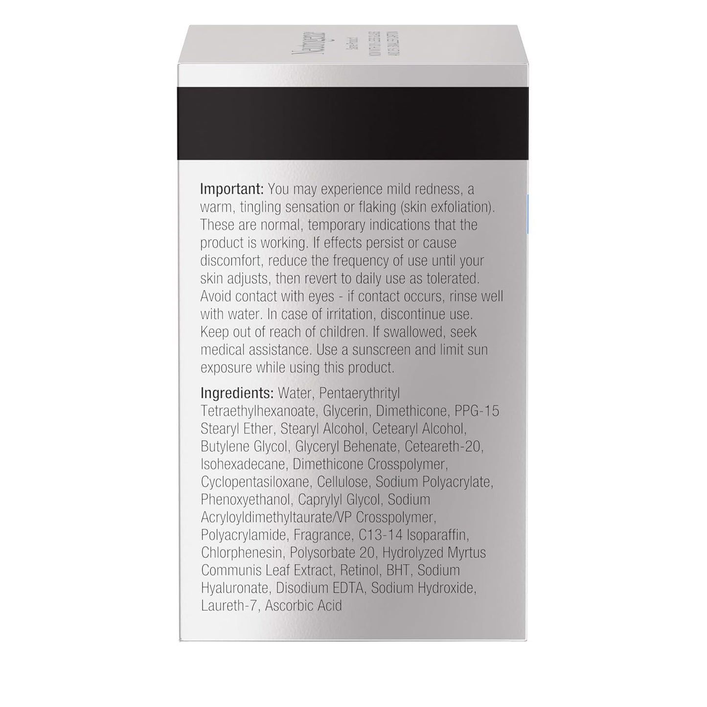 Neutrogena Rapid Wrinkle Repair Retinol Cream – Calming Self-Care Beauty Staple for Bathroom Vanity Routines