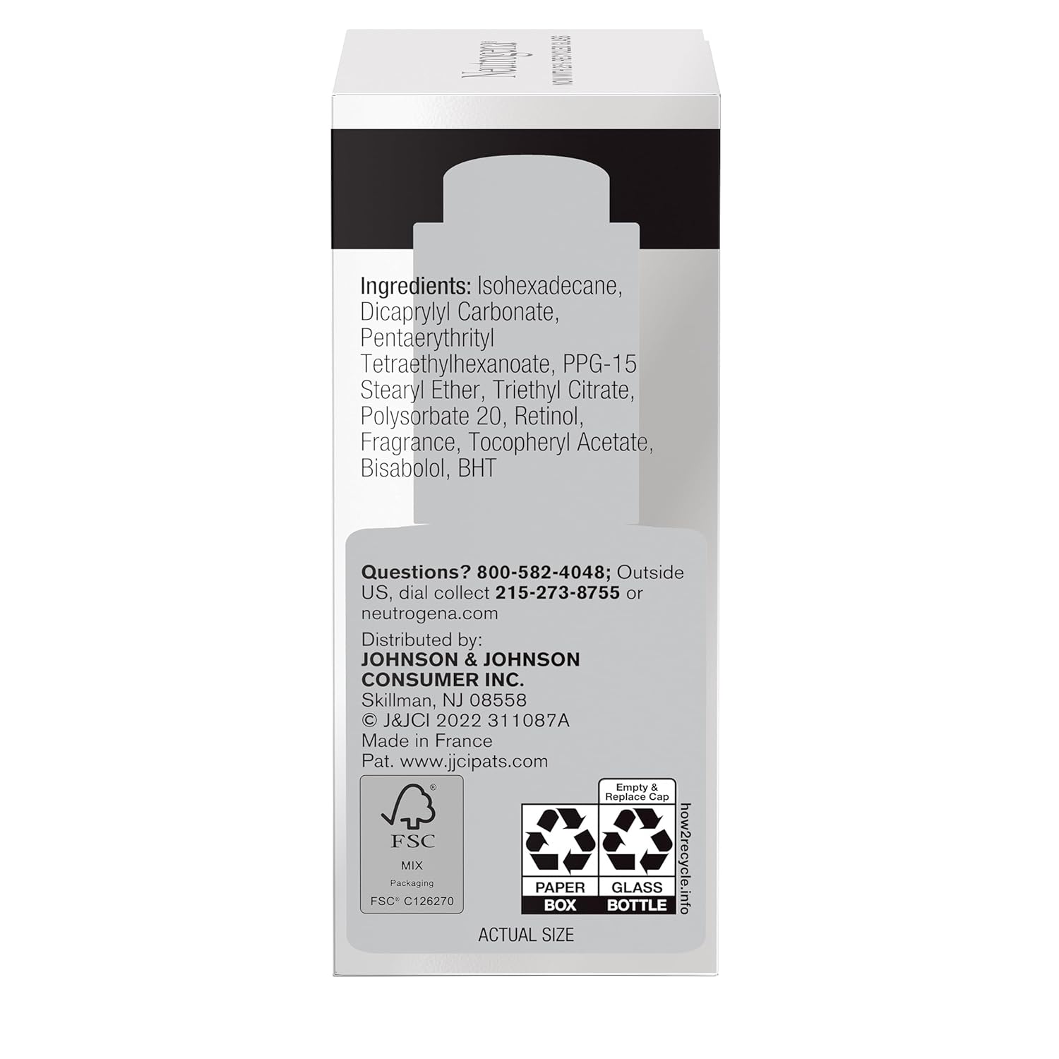 Neutrogena Rapid Wrinkle Repair Retinol Face Oil – Mindful Anti-Aging Treatment for the Bathroom Vanity, Renews Dull Skin Overnight