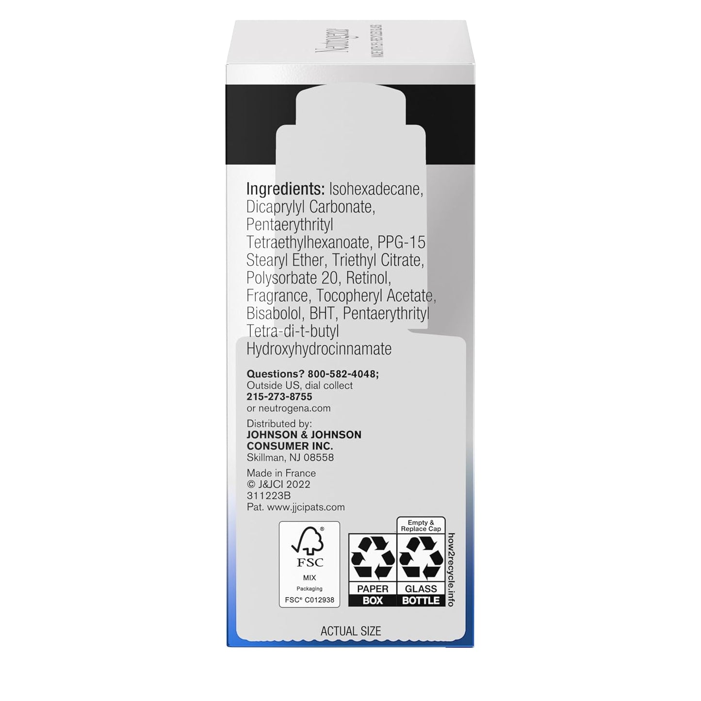 Neutrogena Retinol Pro+ Power Serum – Premium Dropper Bottle for a Refined Evening Skincare Ritual