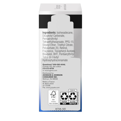 Neutrogena Retinol Pro+ Power Serum – Premium Dropper Bottle for a Refined Evening Skincare Ritual